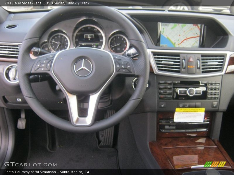 Black / Black 2013 Mercedes-Benz E 350 Sedan