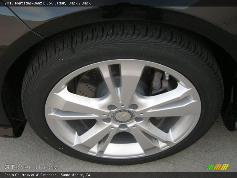Black / Black 2013 Mercedes-Benz E 350 Sedan