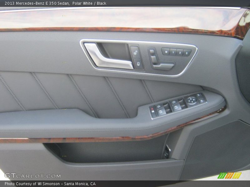Polar White / Black 2013 Mercedes-Benz E 350 Sedan