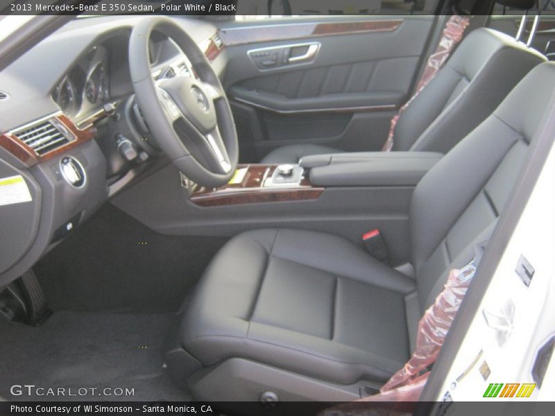 Polar White / Black 2013 Mercedes-Benz E 350 Sedan