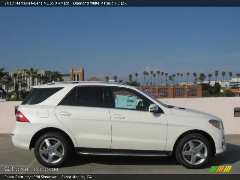  2013 ML 550 4Matic Diamond White Metallic