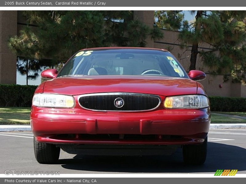 Cardinal Red Metallic / Gray 2005 Buick Century Sedan