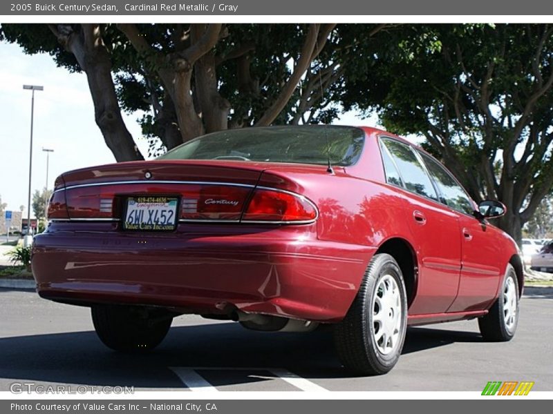 Cardinal Red Metallic / Gray 2005 Buick Century Sedan