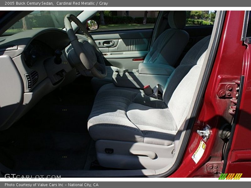 Cardinal Red Metallic / Gray 2005 Buick Century Sedan