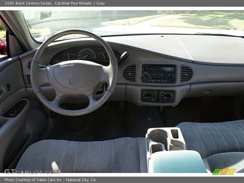 Cardinal Red Metallic / Gray 2005 Buick Century Sedan