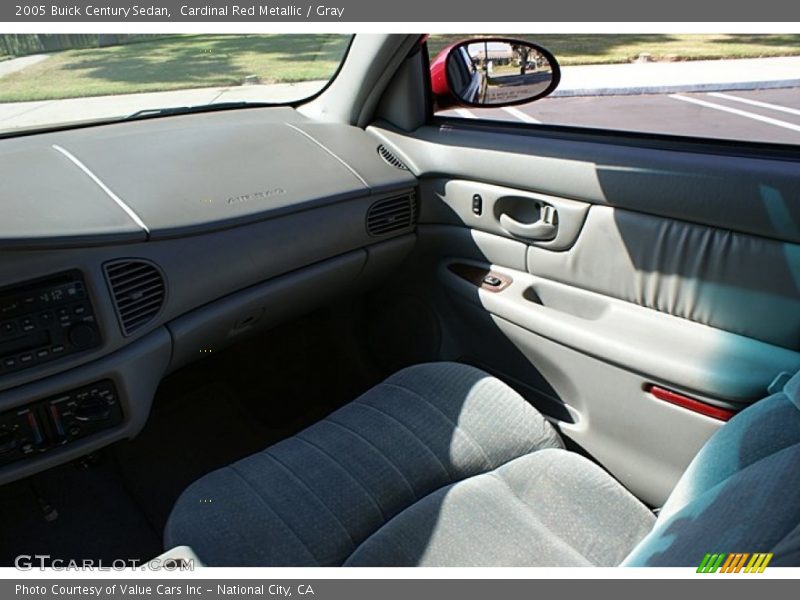 Cardinal Red Metallic / Gray 2005 Buick Century Sedan