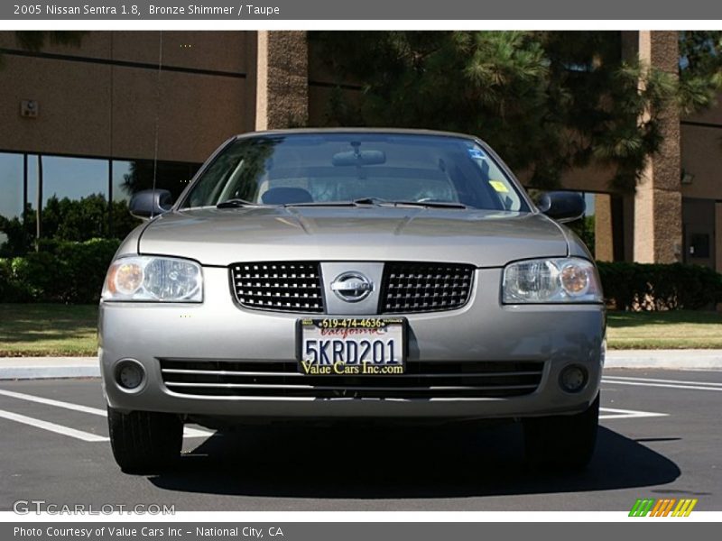 Bronze Shimmer / Taupe 2005 Nissan Sentra 1.8