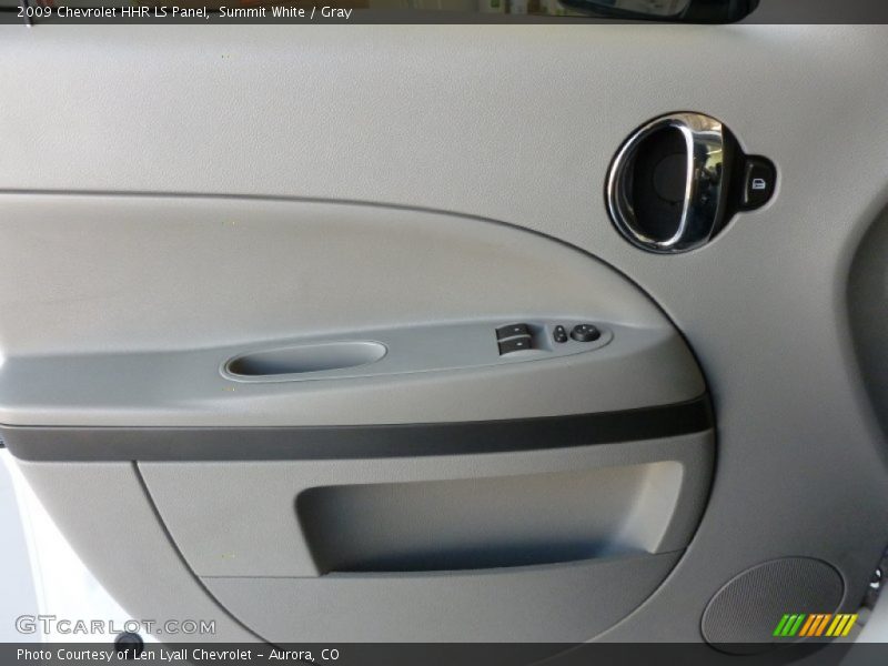 Summit White / Gray 2009 Chevrolet HHR LS Panel