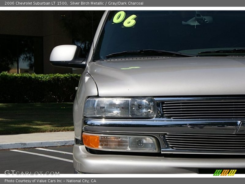 Silver Birch Metallic / Gray/Dark Charcoal 2006 Chevrolet Suburban LT 1500