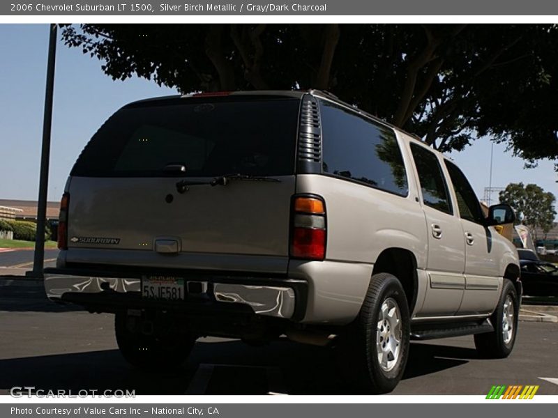 Silver Birch Metallic / Gray/Dark Charcoal 2006 Chevrolet Suburban LT 1500