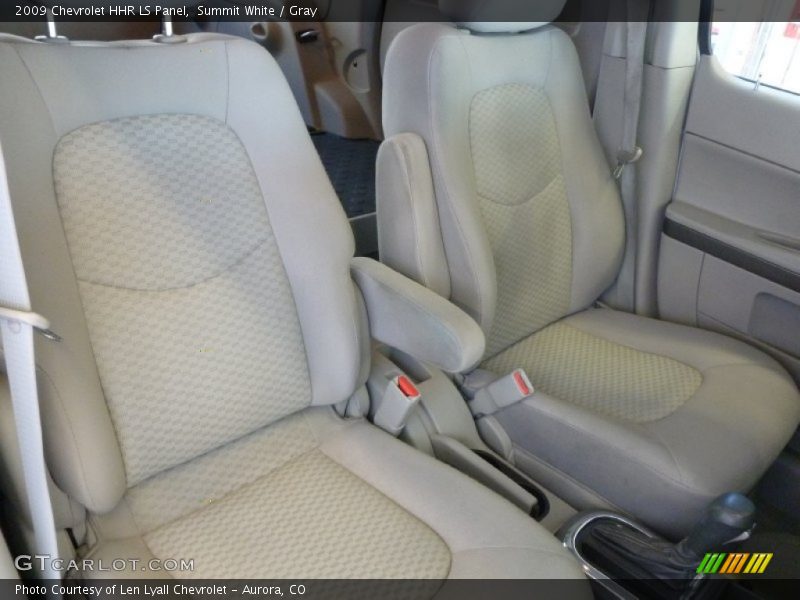 Summit White / Gray 2009 Chevrolet HHR LS Panel