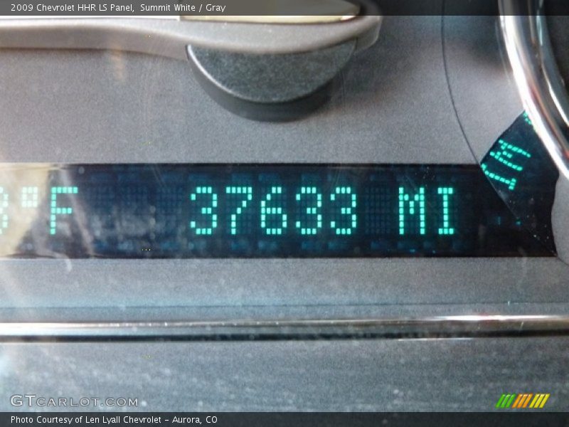 Summit White / Gray 2009 Chevrolet HHR LS Panel