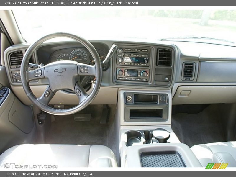 Silver Birch Metallic / Gray/Dark Charcoal 2006 Chevrolet Suburban LT 1500