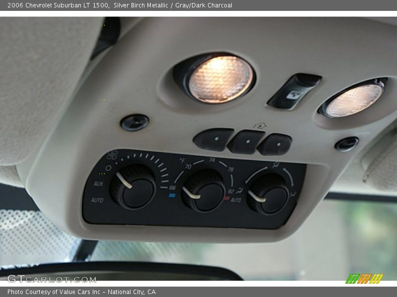 Silver Birch Metallic / Gray/Dark Charcoal 2006 Chevrolet Suburban LT 1500