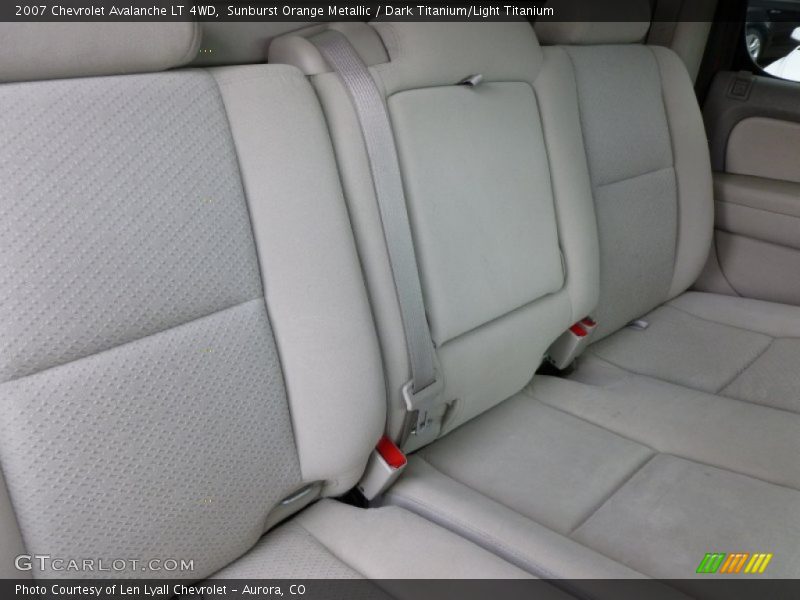 Sunburst Orange Metallic / Dark Titanium/Light Titanium 2007 Chevrolet Avalanche LT 4WD