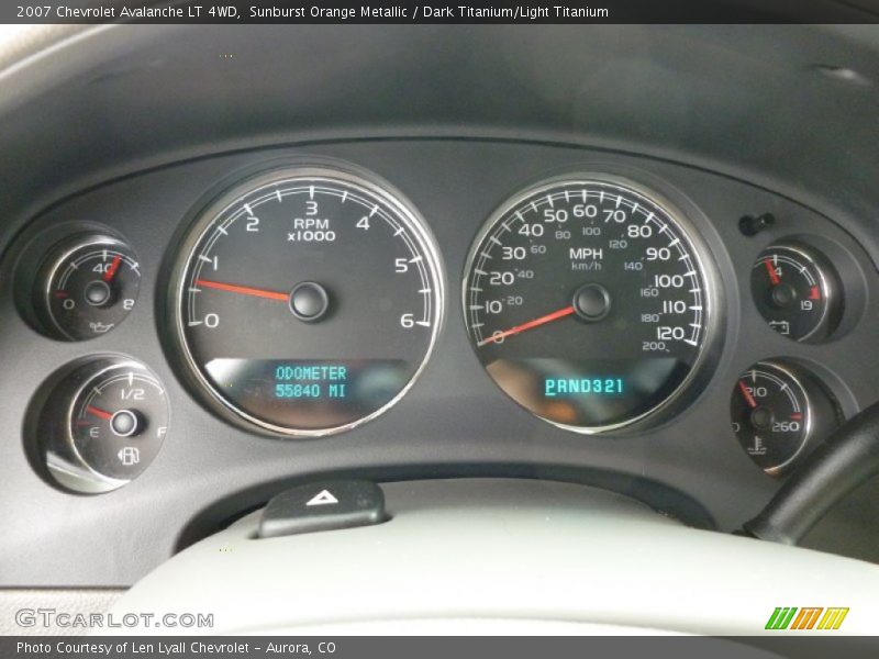  2007 Avalanche LT 4WD LT 4WD Gauges