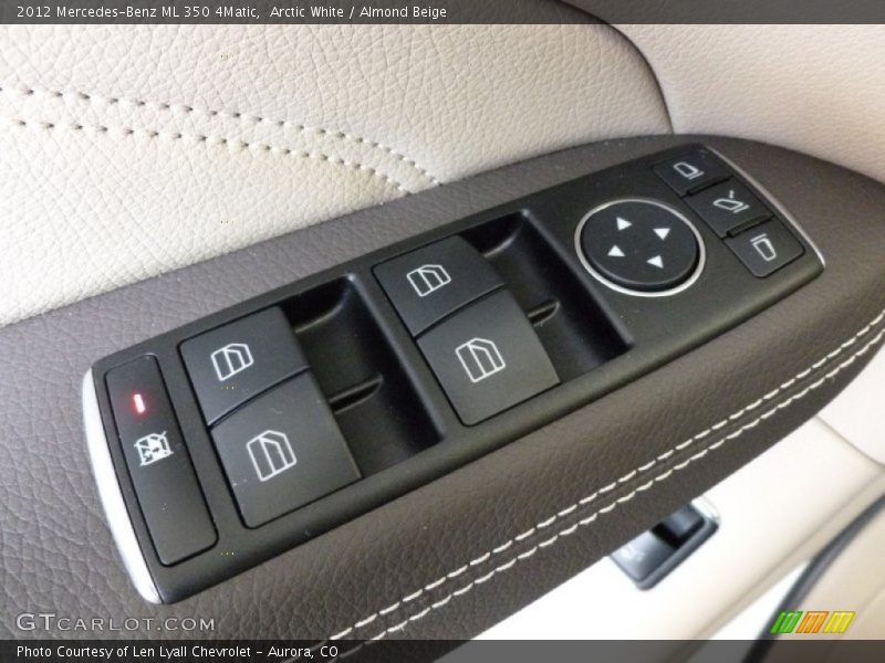 Arctic White / Almond Beige 2012 Mercedes-Benz ML 350 4Matic