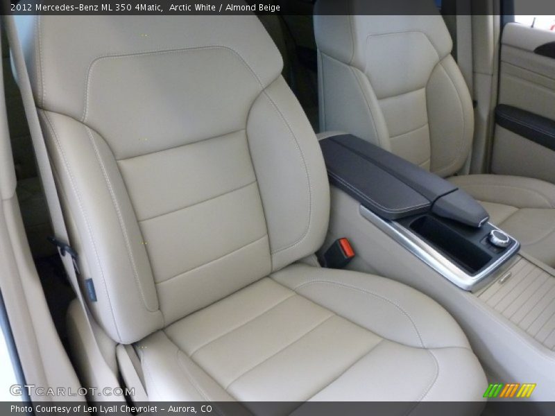 Arctic White / Almond Beige 2012 Mercedes-Benz ML 350 4Matic