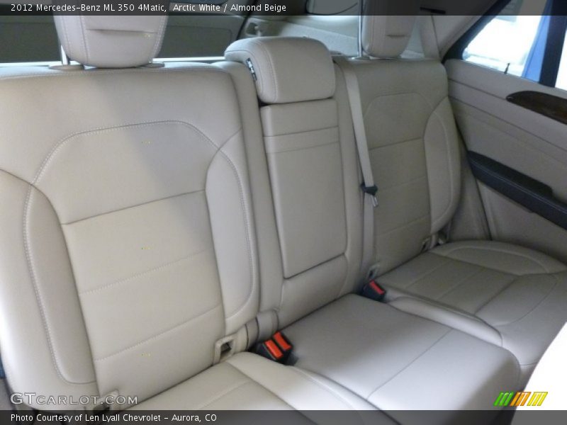 Arctic White / Almond Beige 2012 Mercedes-Benz ML 350 4Matic