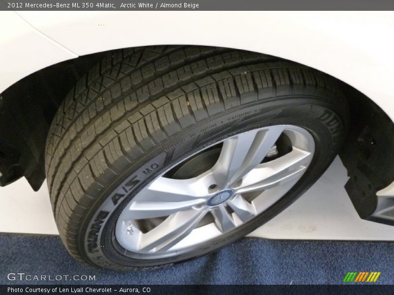 Arctic White / Almond Beige 2012 Mercedes-Benz ML 350 4Matic