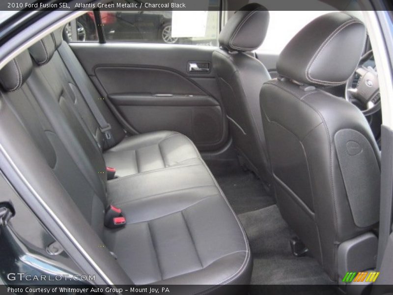 Atlantis Green Metallic / Charcoal Black 2010 Ford Fusion SEL