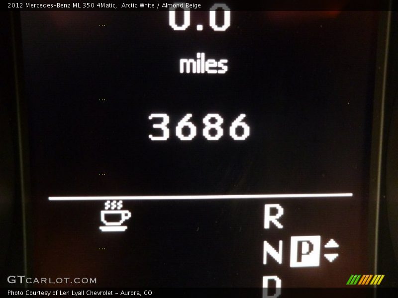 Arctic White / Almond Beige 2012 Mercedes-Benz ML 350 4Matic