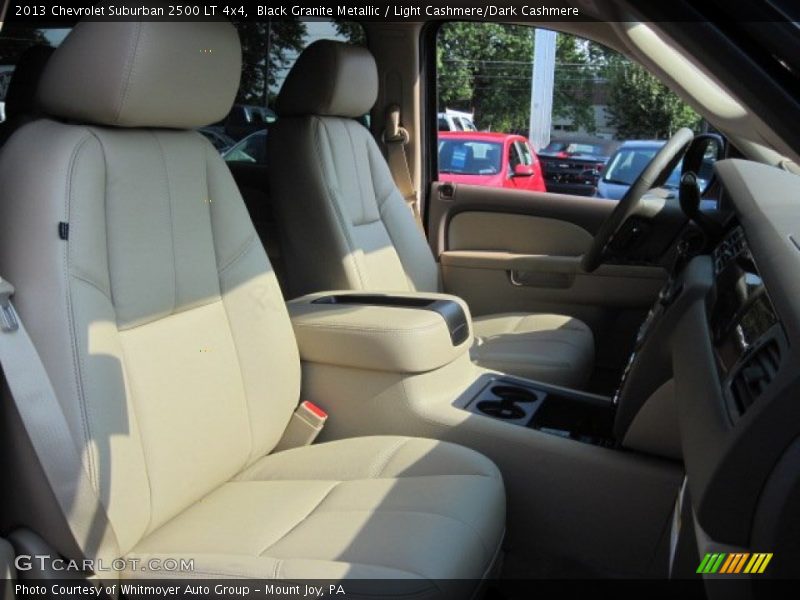 Black Granite Metallic / Light Cashmere/Dark Cashmere 2013 Chevrolet Suburban 2500 LT 4x4