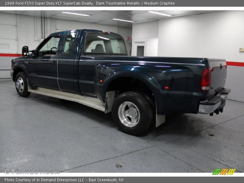 Dark Tourmaline Metallic / Medium Graphite 1999 Ford F350 Super Duty XLT SuperCab Dually