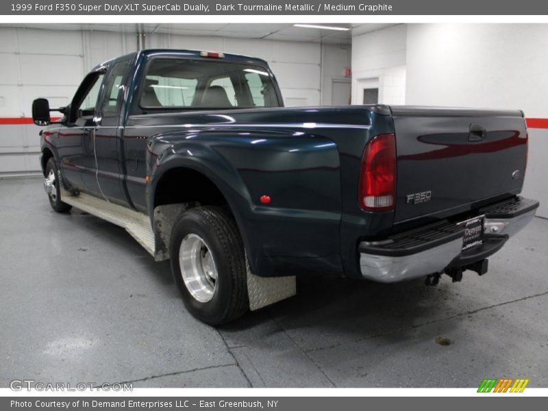 Dark Tourmaline Metallic / Medium Graphite 1999 Ford F350 Super Duty XLT SuperCab Dually
