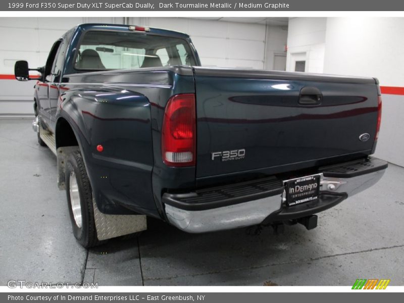 Dark Tourmaline Metallic / Medium Graphite 1999 Ford F350 Super Duty XLT SuperCab Dually