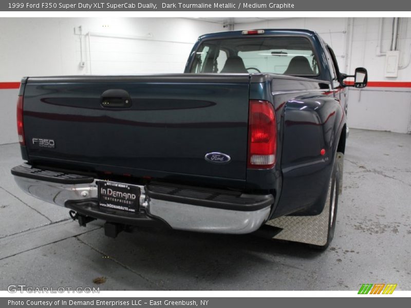 Dark Tourmaline Metallic / Medium Graphite 1999 Ford F350 Super Duty XLT SuperCab Dually