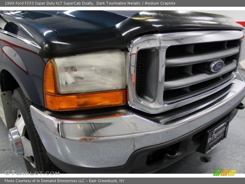Dark Tourmaline Metallic / Medium Graphite 1999 Ford F350 Super Duty XLT SuperCab Dually
