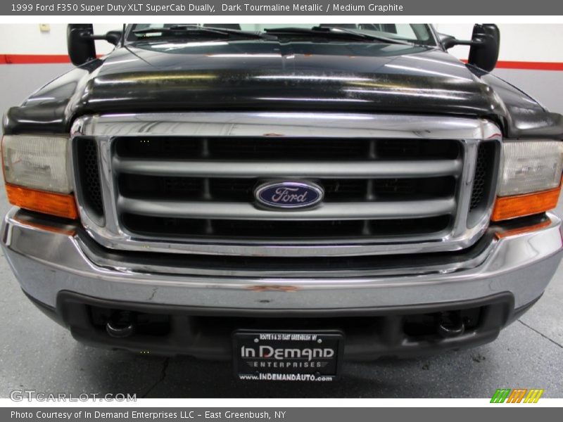 Dark Tourmaline Metallic / Medium Graphite 1999 Ford F350 Super Duty XLT SuperCab Dually