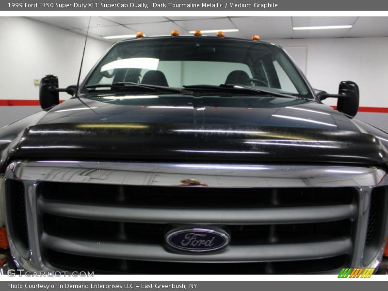 Dark Tourmaline Metallic / Medium Graphite 1999 Ford F350 Super Duty XLT SuperCab Dually