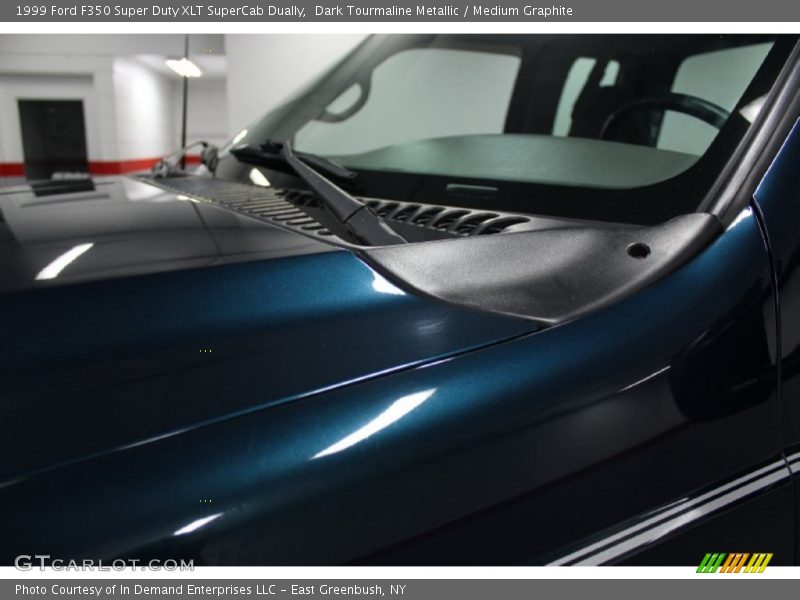 Dark Tourmaline Metallic / Medium Graphite 1999 Ford F350 Super Duty XLT SuperCab Dually