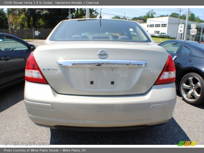 Sandstone Metallic / Charcoal 2008 Nissan Versa 1.8 SL Sedan