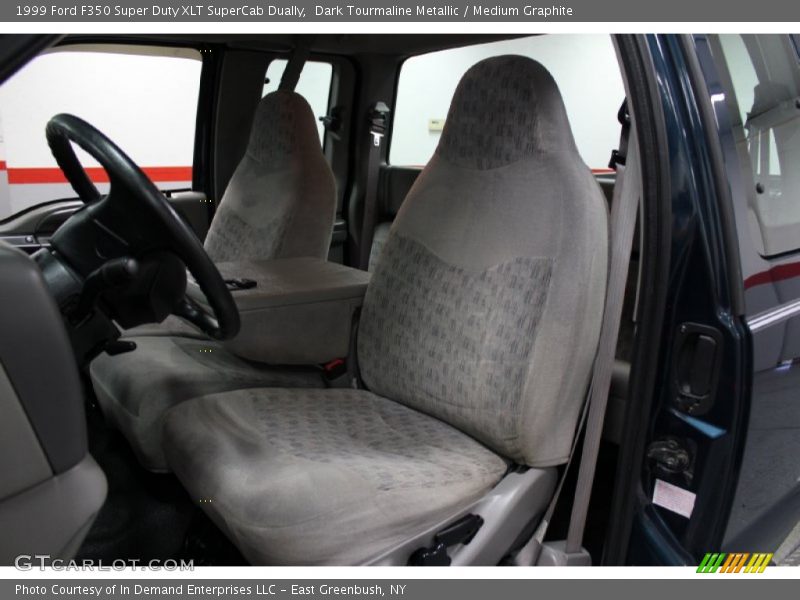 Dark Tourmaline Metallic / Medium Graphite 1999 Ford F350 Super Duty XLT SuperCab Dually