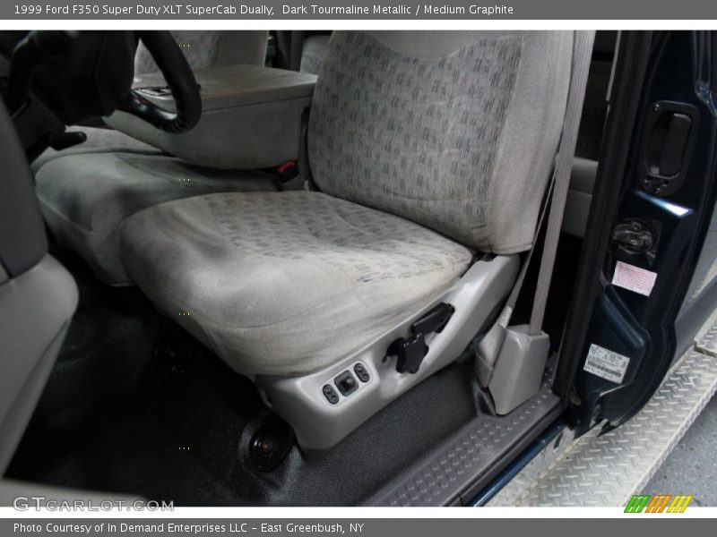 Dark Tourmaline Metallic / Medium Graphite 1999 Ford F350 Super Duty XLT SuperCab Dually