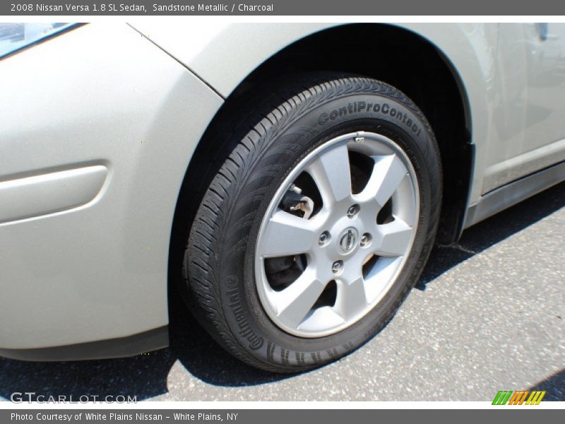 Sandstone Metallic / Charcoal 2008 Nissan Versa 1.8 SL Sedan