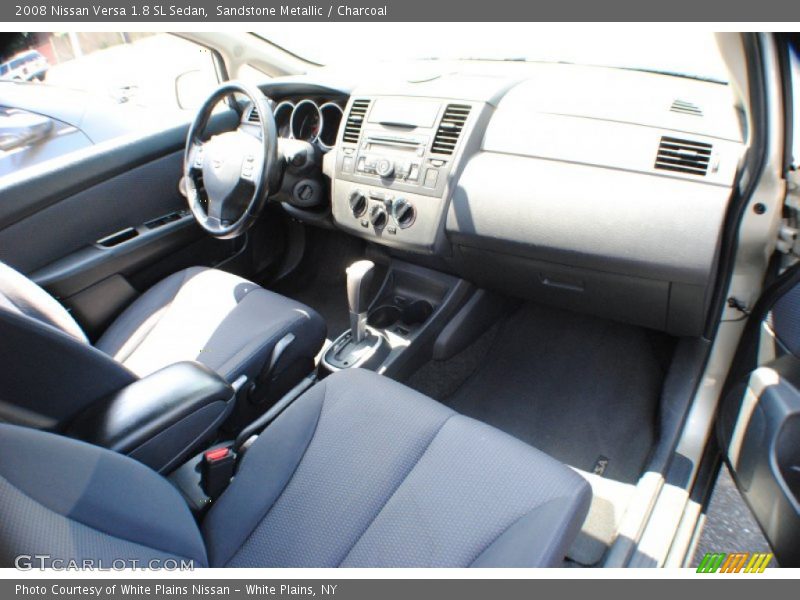 Sandstone Metallic / Charcoal 2008 Nissan Versa 1.8 SL Sedan