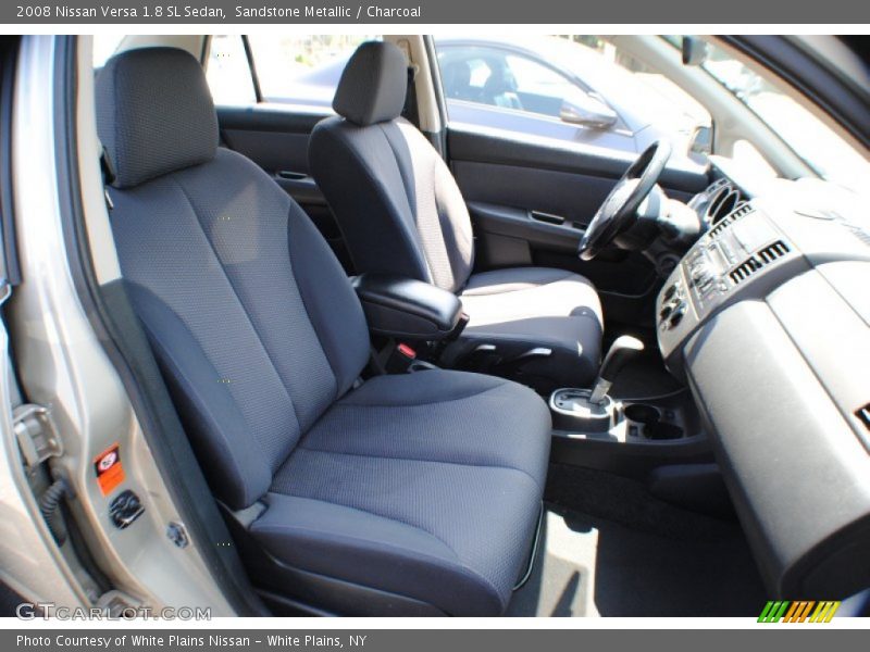 Sandstone Metallic / Charcoal 2008 Nissan Versa 1.8 SL Sedan