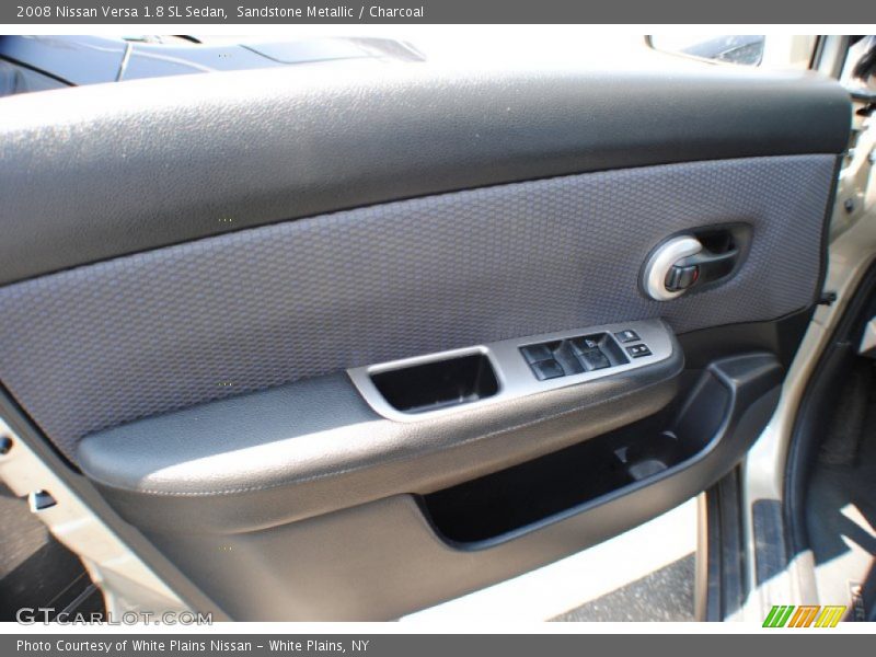 Sandstone Metallic / Charcoal 2008 Nissan Versa 1.8 SL Sedan