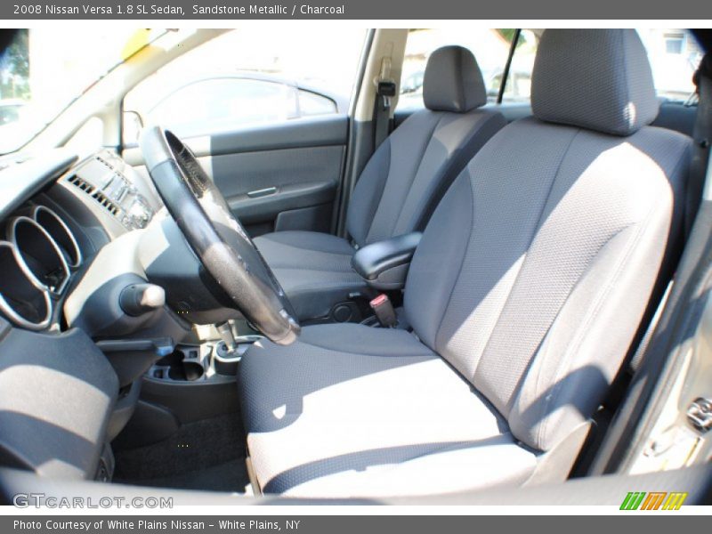 Sandstone Metallic / Charcoal 2008 Nissan Versa 1.8 SL Sedan