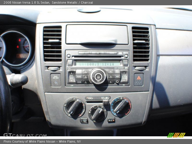 Sandstone Metallic / Charcoal 2008 Nissan Versa 1.8 SL Sedan