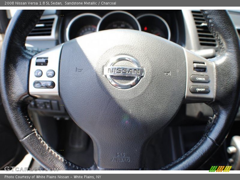 Sandstone Metallic / Charcoal 2008 Nissan Versa 1.8 SL Sedan