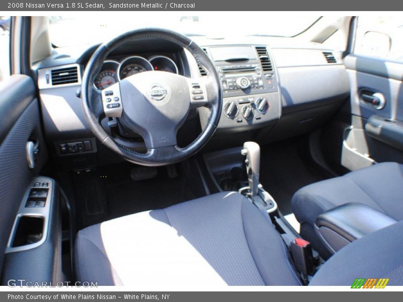 Sandstone Metallic / Charcoal 2008 Nissan Versa 1.8 SL Sedan