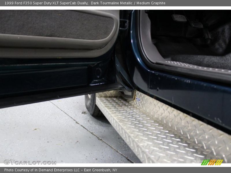 Dark Tourmaline Metallic / Medium Graphite 1999 Ford F350 Super Duty XLT SuperCab Dually