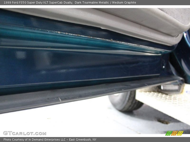 Dark Tourmaline Metallic / Medium Graphite 1999 Ford F350 Super Duty XLT SuperCab Dually