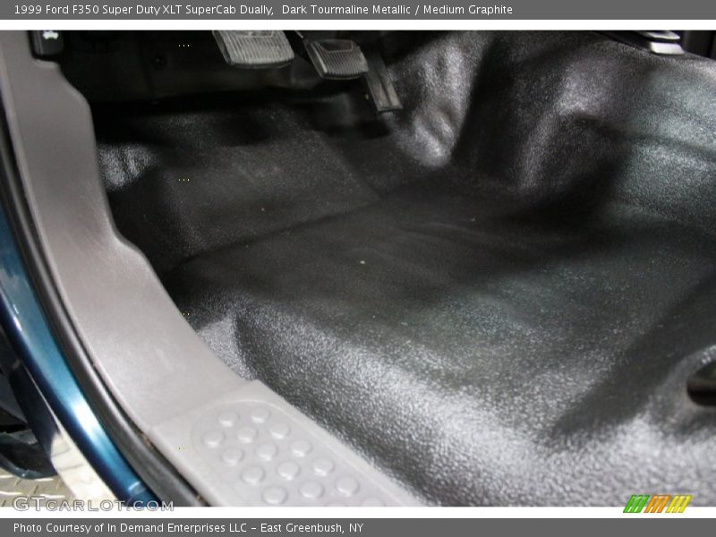 Dark Tourmaline Metallic / Medium Graphite 1999 Ford F350 Super Duty XLT SuperCab Dually
