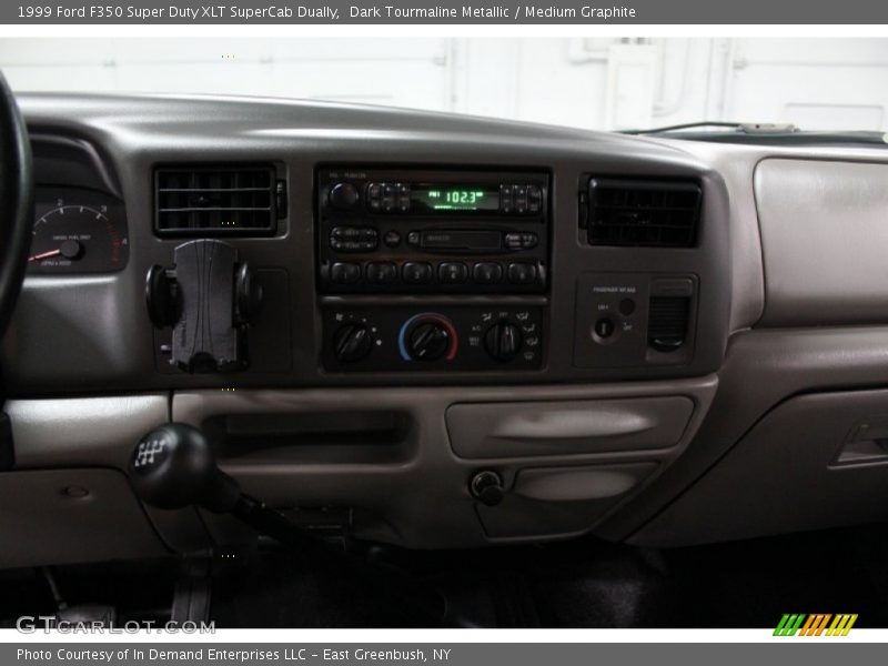 Dark Tourmaline Metallic / Medium Graphite 1999 Ford F350 Super Duty XLT SuperCab Dually